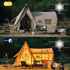 Large Inflatable Cabin Tent 8–10 Person Instant Setup All Season Waterproof
