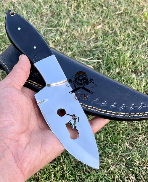 Biker knife - Handmade J2 Steel Wirecut Blade Hunting Knives